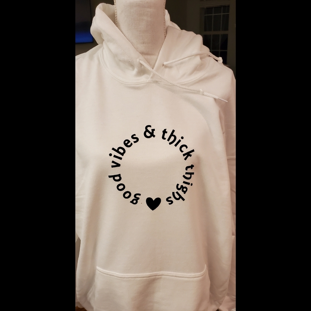 Good Vibes & Thick Thighs Hoodie